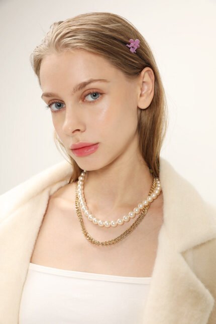 Classic Faux Pearl Necklace
