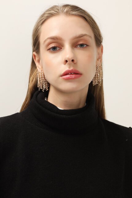 Faux Pearl Stamens Earrings