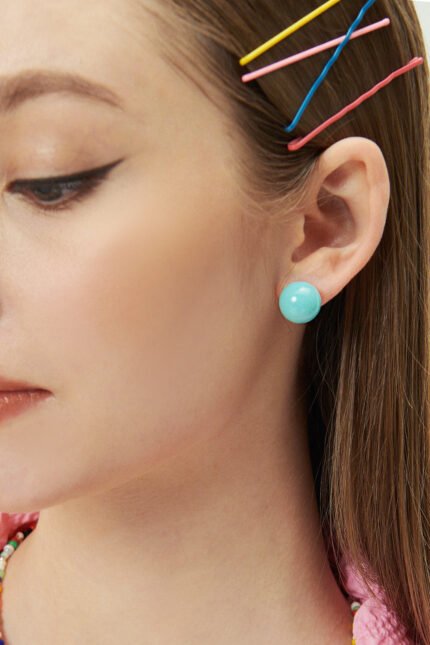 Kayla Color Ball Earring