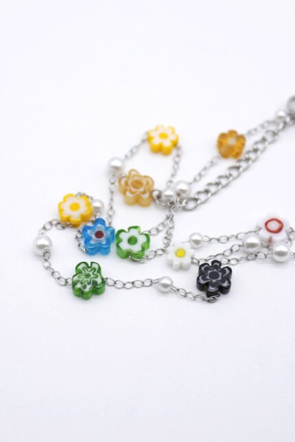 Irena Flower Beads Necklace